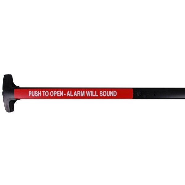 Alarmed Panic Device, Cylinder Dogging (LC), 48", US19